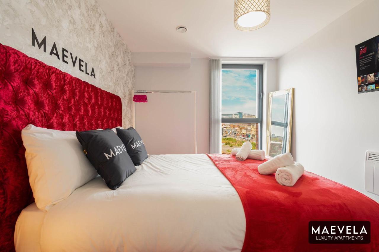 Maevela Apartments - Luxury Top Floor Penthouse - With Parking - 2 Bedroom New Build Apartment ✪ City Centre, Digbeth ✓ With Huge Patio Sliding Doors - City View - Rooftop Terrace - Ps4 & Smart Tv'S Birmingham Bagian luar foto